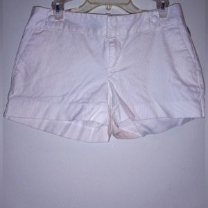 Banana Republic White Mini Shorts